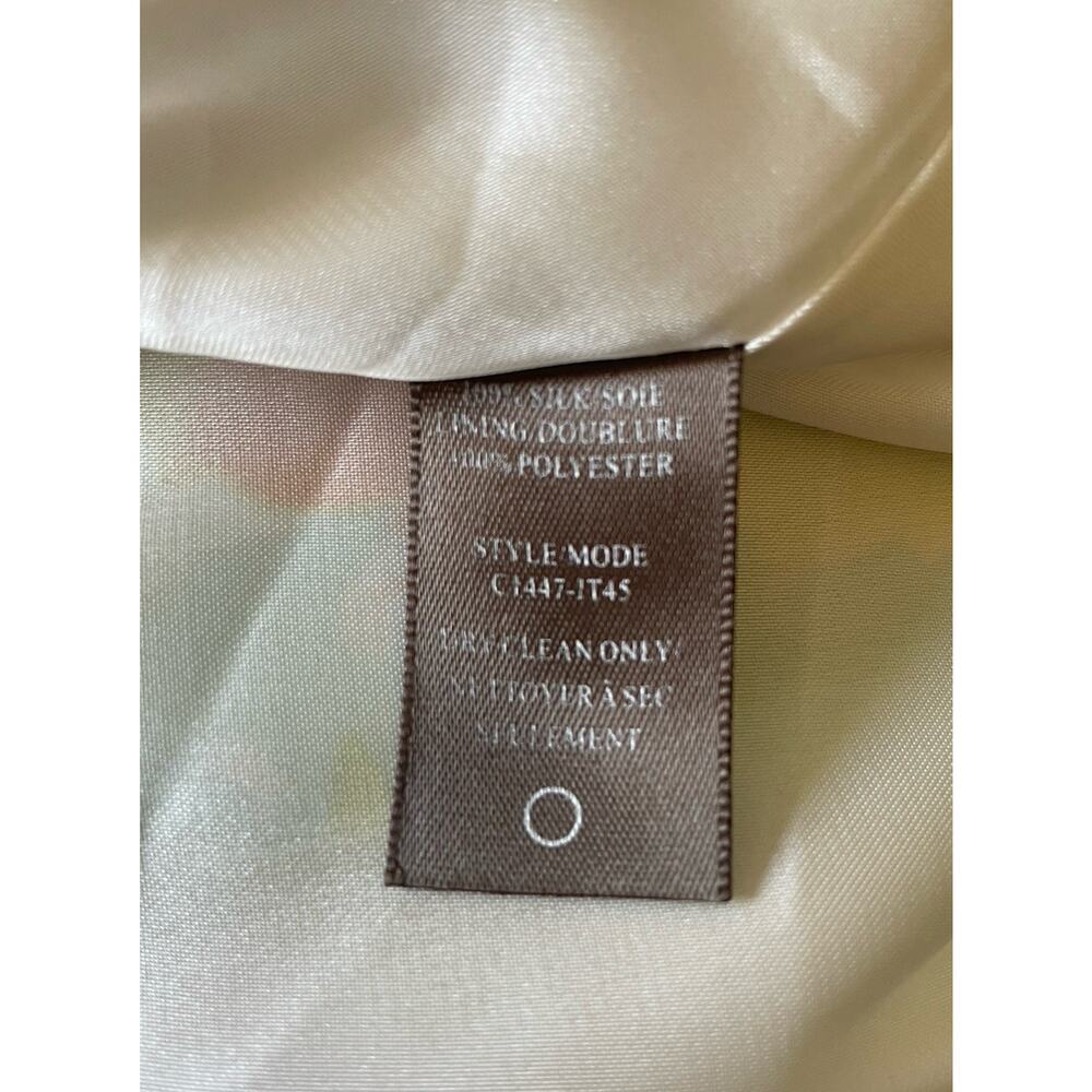 Charlie Jade Chiffon Tank Swing Floral Dress Multi Color EUC 100% Silk S 2 4 - Picture 10 of 11